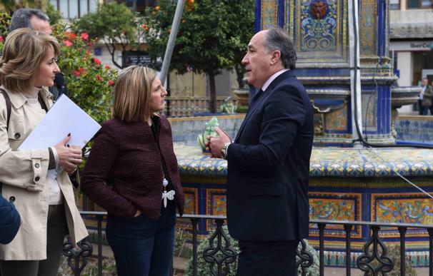 El alcalde de Algeciras pide la colaboración de la Diputación para proyectos culturales y patrimoniales