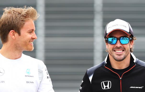 Rosberg: "Como fan, hubiese escogido a Alonso para Mercedes"