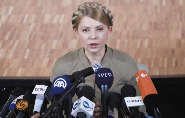 Timoshenko pide a las potencias occidentales más firmeza contra Rusia