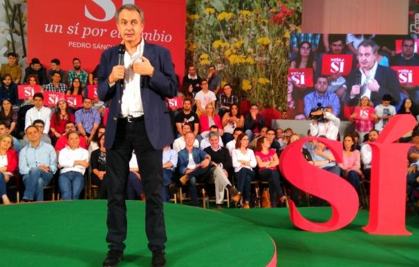 Zapatero agradece sus palabras a Iglesias, pero recalca que su "respeto" y "reconocimiento" es al PSOE