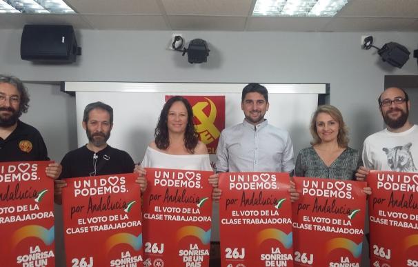 El PCA pide el voto para Unidos Podemos como "única candidatura que defiende a la clase trabajadora"