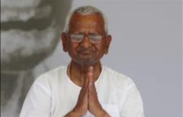 El Gobierno indio dispuesto a votar en el parlamento las exigencias de Hazare
