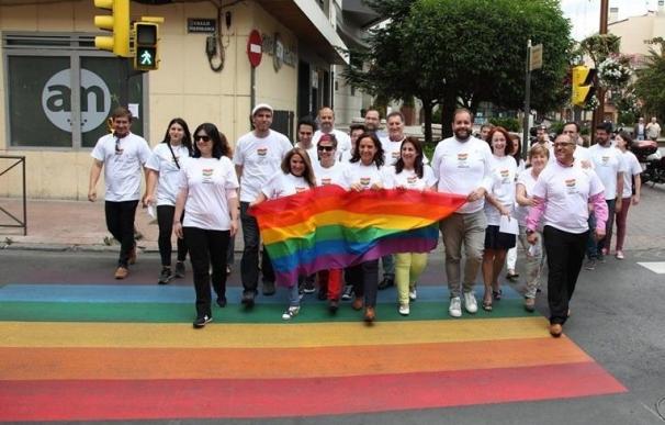 El sindicato CSIT denuncia los pasos de peatones pintados con bandera arcoiris