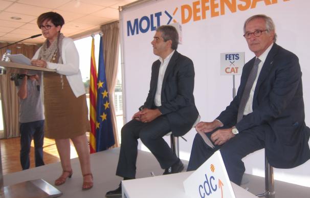 Homs (CDC) pide revertir la dependencia financiera de Cataluña ante el Estado