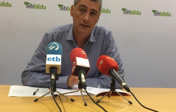 EH Bildu acusa a Rajoy de convertir a España en "un país en B" y a "los partidos españoles" de darle "oxígeno"