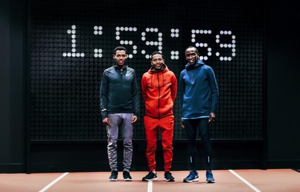 Ingenieros, biomecánicos y fisiológos de Nike ayudan a Kipchoge, Desisa y Tadese en el reto 'Breaking2'