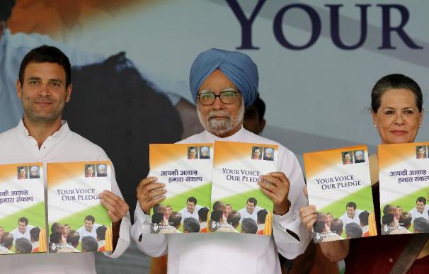 El Partido del Congreso indio apuesta por los programas sociales para las elecciones
