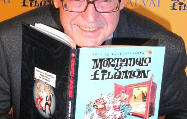 Ibáñez publica una edición para coleccionistas de 'Mortadelo y Filemón' sin pensar en jubilarse