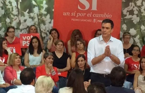 Sánchez pide un voto útil para "hacer dimitir en bloque" a Rajoy y Fernández Díaz, ya que ellos no lo harán