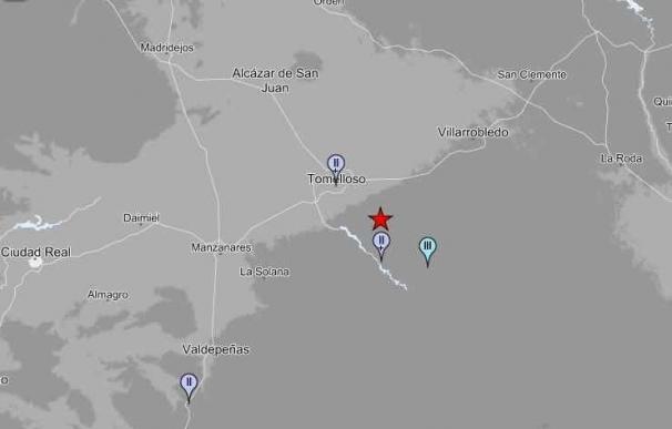 Registrado un terremoto de magnitud 3,3 en Tomelloso, que ha afectado a la provincia de Ciudad Real y a la de Albacete