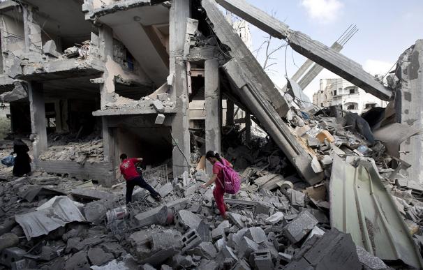 Gaza, una ciudad reducida a escombros tras la operación Margen Protector