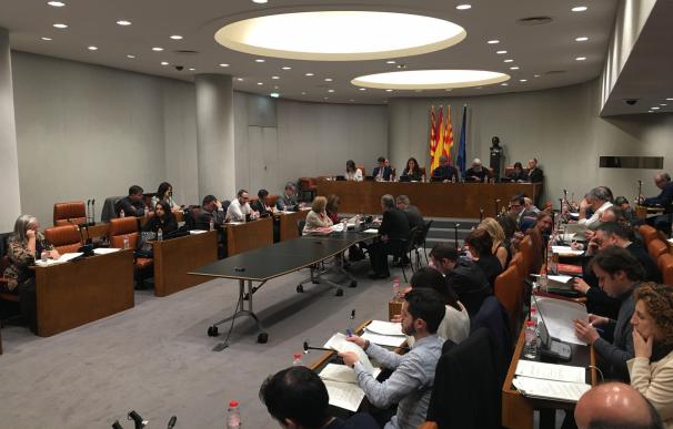 La Diputación de Barcelona impulsa su adhesión al Pacto Nacional por el Referéndum, con voto en contra de PP, PSC y Cs