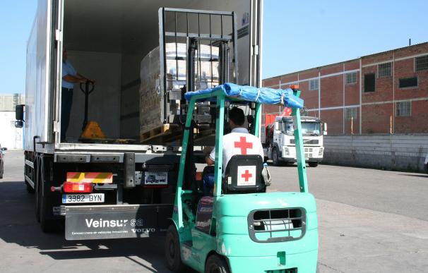 Cruz Roja Española distribuirá 18 millones de kilos de alimentos entre personas vulnerables hasta el 30 de abril