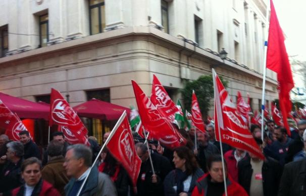 Miles de sindicalistas se manifiestan este miércoles en todas las capitales en defensa del derecho de huelga