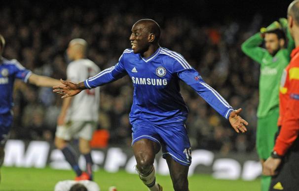 2-0. Demba Ba mete al Chelsea en semifinales con un gol al filo del minuto 90