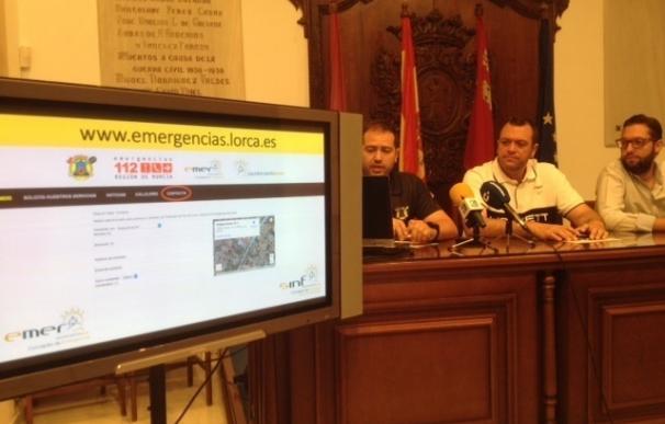 Concejalía de Emergencias de Lorca pone en marcha su página web para prevenir incidencias