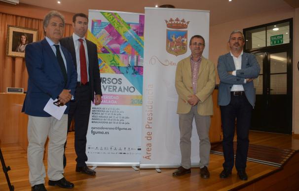 Shakespeare, los servicios sociales y la Semana Santa protagonizan los cursos de la UMA en Vélez-Málaga