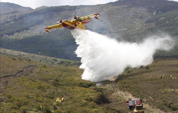 Dos aviones españoles participan en la extinción de incendios en Grecia