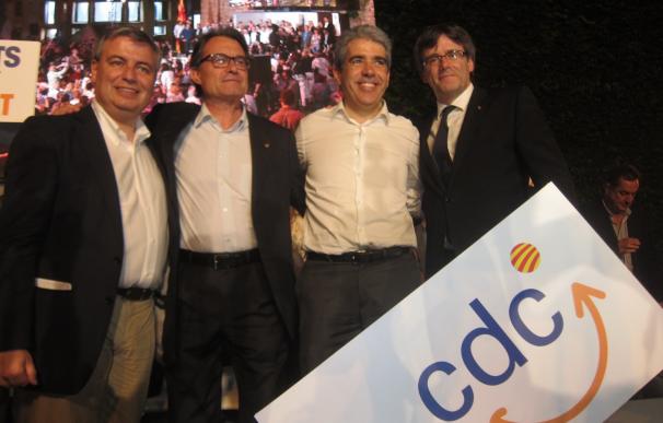 Homs reivindica CDC como el que llevará Catalunya a la independencia "con hechos"