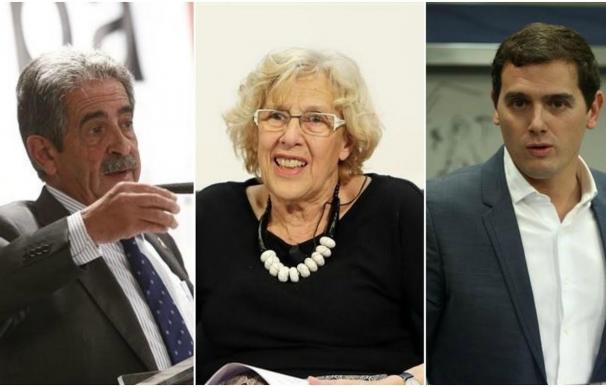 Revilla, Carmena y Rivera, los políticos que los canarios eligirían como jefes