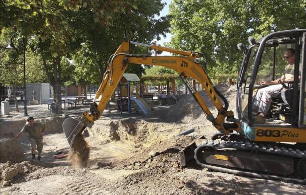 ARMH inicia la exhumación de los cadáveres de 250 fusilados y enterrados en un parque de Palencia