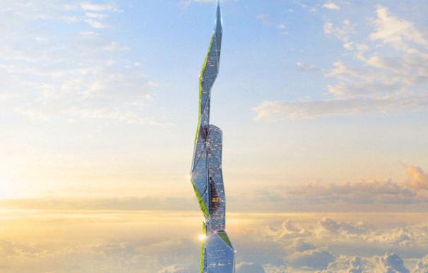 'The Jetsons', la ciudad vertical de 5 kilómetros de altura.