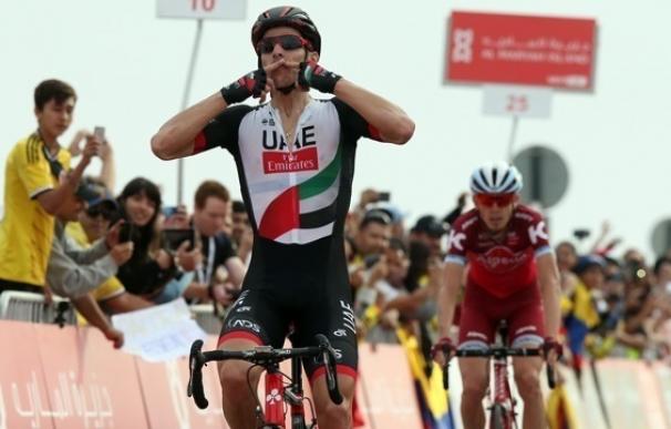 Rui Costa conquista la tercera etapa y es nuevo líder del Tour de Abu Dhabi