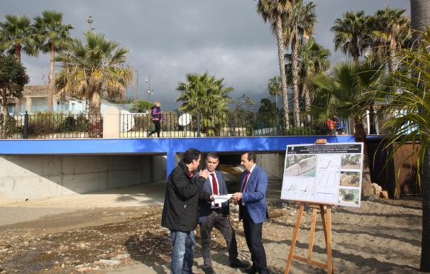 Marbella avanza que gran parte de las inversiones de 2017 serán para paliar daños del temporal de diciembre