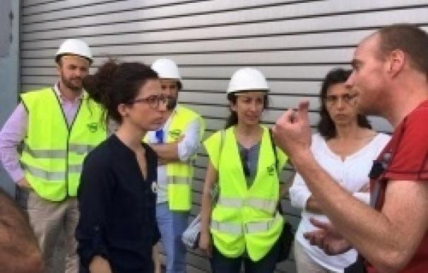 Los Bomberos de Mallorca extinguen un incendio en el túnel de la planta de compostaje de Tirme