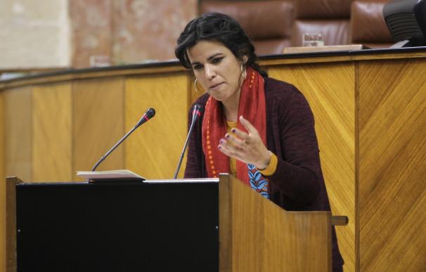 Teresa Rodríguez pide un "proceso constituyente" para construir una nación andaluza "sin frentismos"