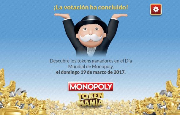 Monopoly dará a conocer el 19 de marzo sus nuevas fichas del juego