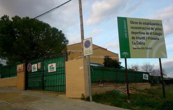 La AMPA del colegio de Camas afectado por arcillas expansivas denuncia la "paralización" de las obras