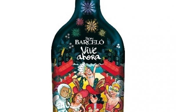 Ron Barceló venderá en Canarias una edición limitada su botella inspirada en el Carnaval