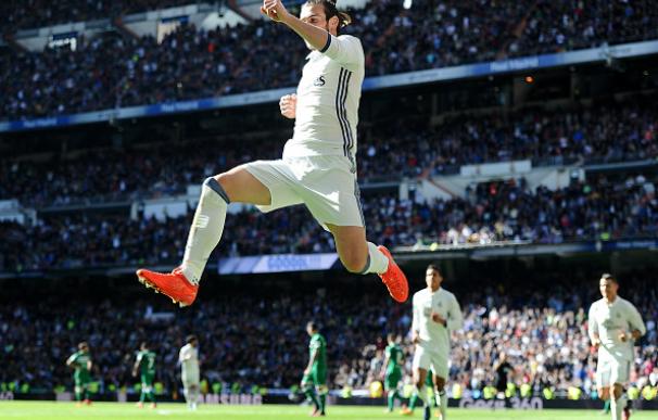 Bale saca al Madrid del tedio y el líder termina goleando al Leganés (3-0)