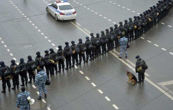 Manifestación en señal de protesta por Nemtsov
