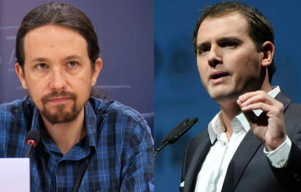 La suma en intención de voto de 'Podemos' y Ciudadanos es mayor que la del PP y PSOE