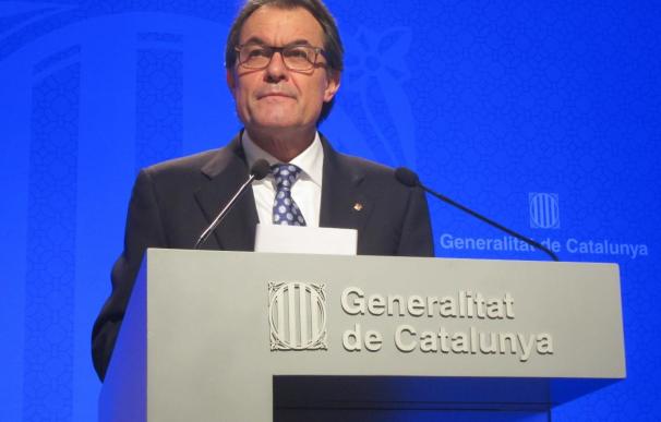 El presidente de la Generalitat y CDC, Artur Mas.