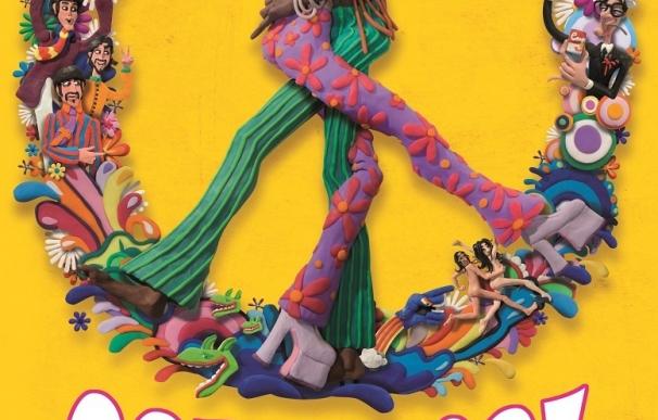 Una pareja hippie de plastilina protagonizan el cartel del Carnaval de Las Palmas de Gran Canaria 2017