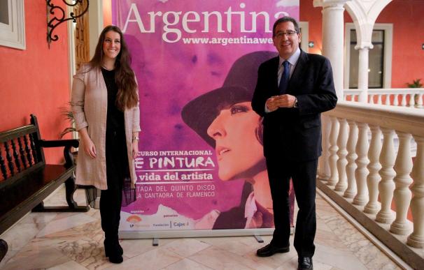 Fundación Cajasol colabora en el concurso de pintura para dar imagen a la portada del nuevo disco de Argentina