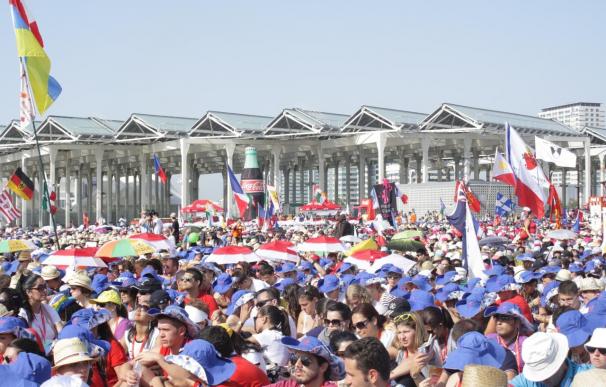 40.000 jóvenes de todo el mundo llenan el Fòrum de Barcelona