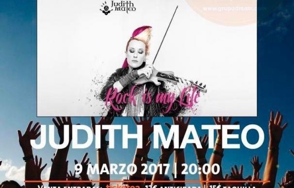 Judith Mateo, en directo el 9 de marzo en el Hard Rock Café de Madrid