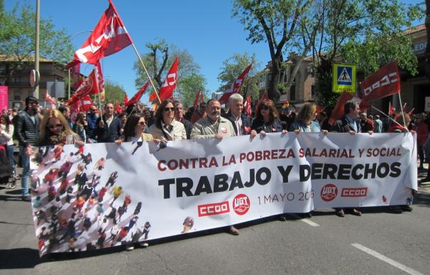 Miles de personas marchan por C-LM para pedir recuperar el país para los trabajadores y un giro social