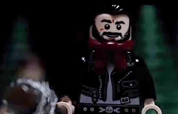 Recrean en LEGO la escena de Negan en 'The Walking Dead'
