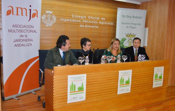 Diputación apoya a Coitaal en unas jornadas sobre fórmulas para impulsar la jardinería