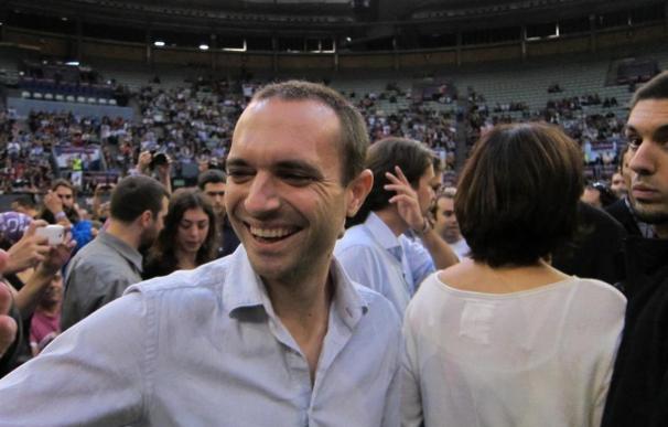 El secretario general de Podemos en la Comunidad de Madrid, Luis Alegre.