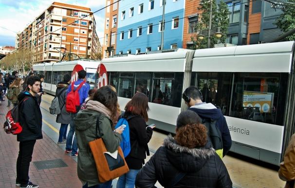 Metrovalencia desplazó en enero a 5,1 millones de viajeros en todas sus líneas