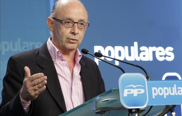El PP acusa de "falsear el calendario" fiscal y "esperar que otro lo arregle"
