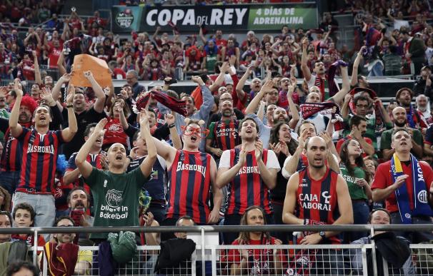 El Fernando Buesa Arena bate el récord histórico de asistencia a un partido de Copa
