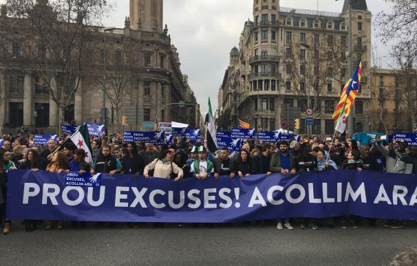 'Casa nostra, casa vostra' celebra haber logrado la marcha "más grande de Europa" por los refugiados