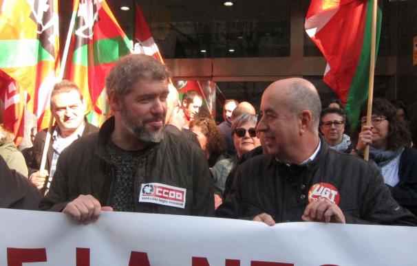 CC.OO. y UGT Euskadi iniciarán movilizaciones por la negociación colectiva con un paro parcial el 23 de marzo
